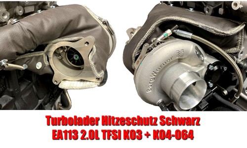 Hitzeschutz schwarz turbo - schwarz,